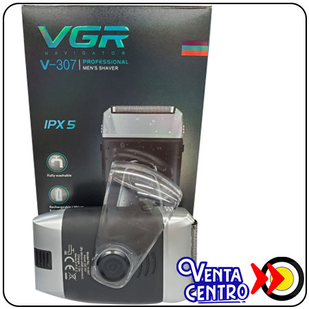 VGR V-307 afeitadora eléctrica en seco y húmedo para hombre - Home